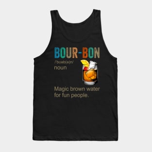 Bourbon Definition Tank Top